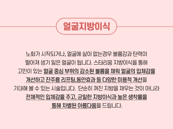 얼굴지방이식